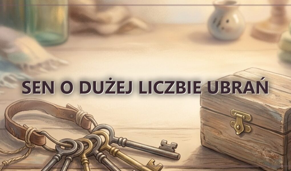 Sen o dużej liczbie ubrań