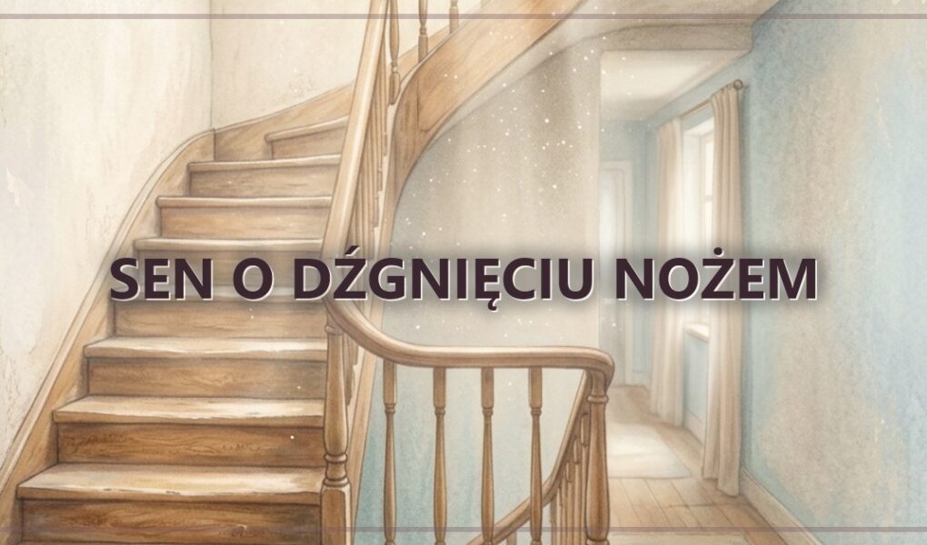 Sen o dźgnięciu nożem