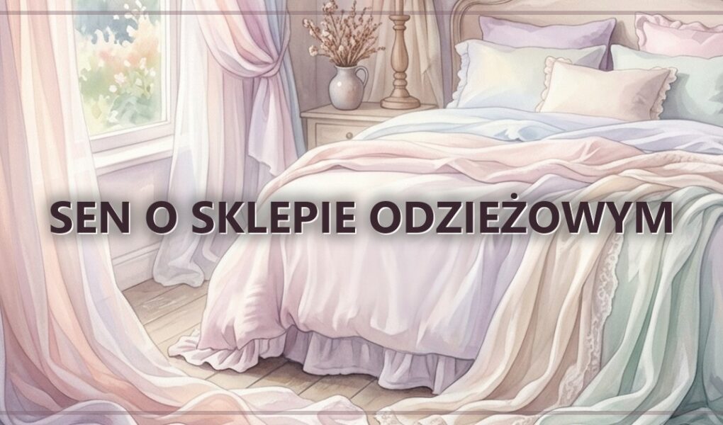 Sen o sklepie odzieżowym