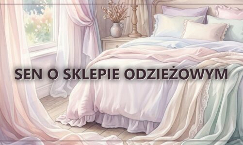 Sen o sklepie odzieżowym